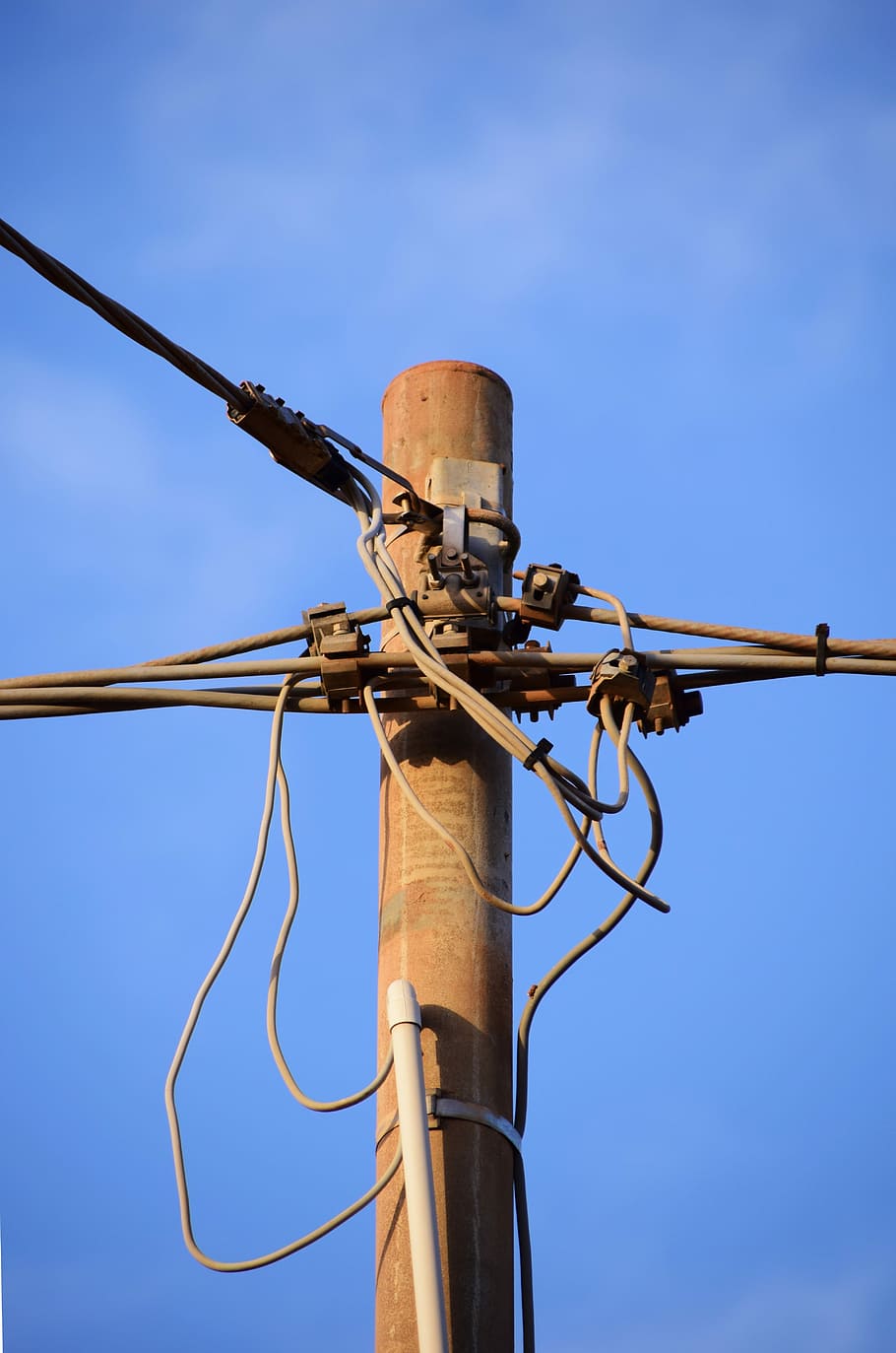 Current, Power Line, strommast, electricity, high voltage, energy HD wallpaper