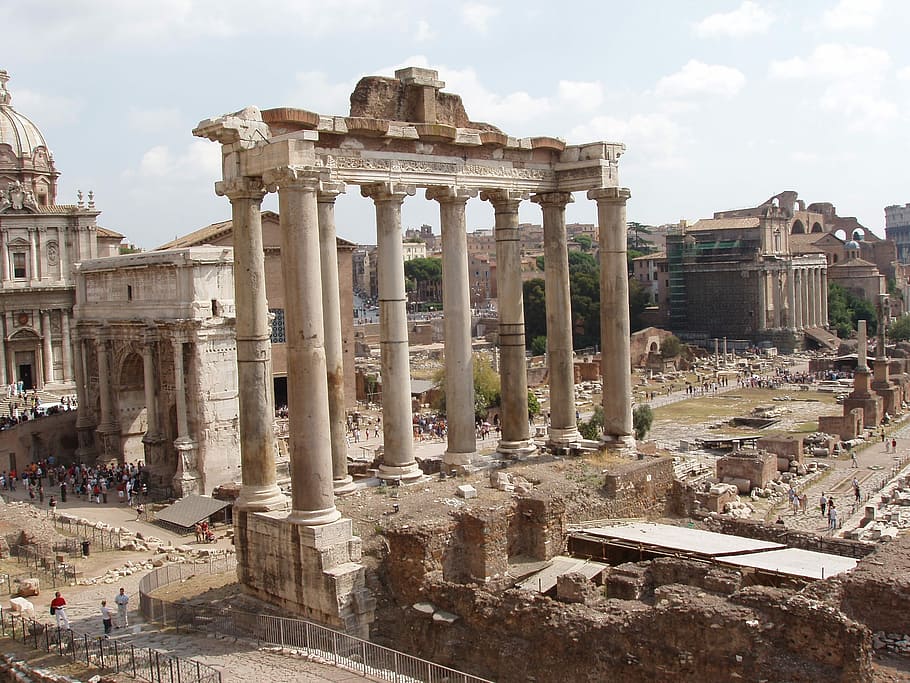 Roman Forum, Forum Romanum, History, rome, archeology, italy, HD wallpaper