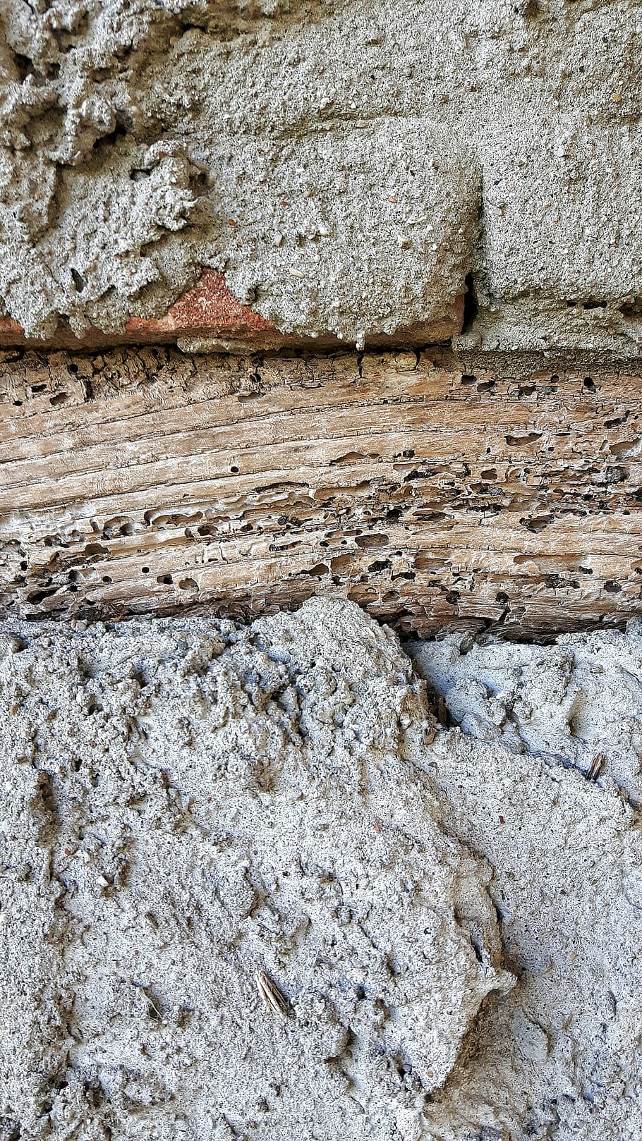 Wall, Stone, Bricks, Plaster, Texture, paint, the framework HD wallpaper