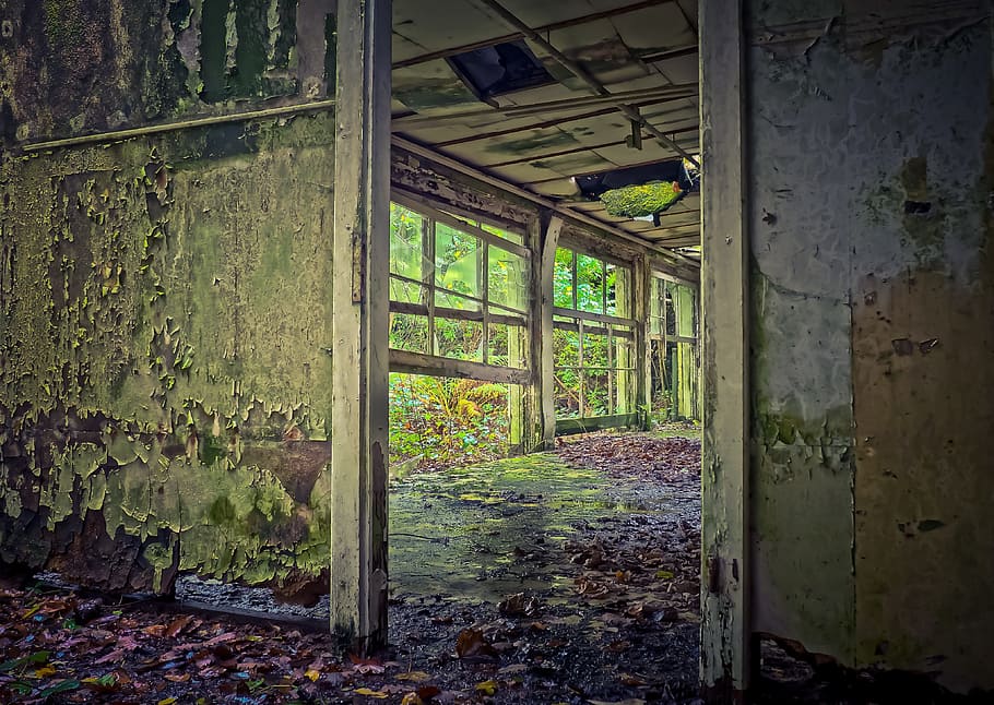 lost places, leave, decay, old, ruin, lapsed, home, pforphoto HD wallpaper