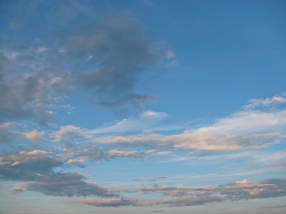 Sky, Clouds, Skyscape, Air, Blue, beauty in nature, scenics HD wallpaper