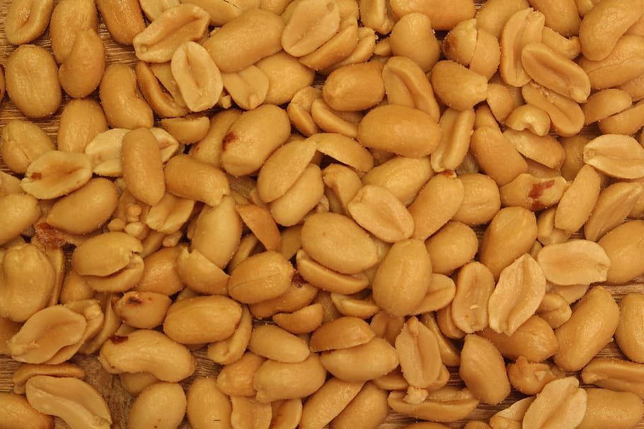 bunch of peanuts, shell, delicious, food, nutrition, nibble HD wallpaper