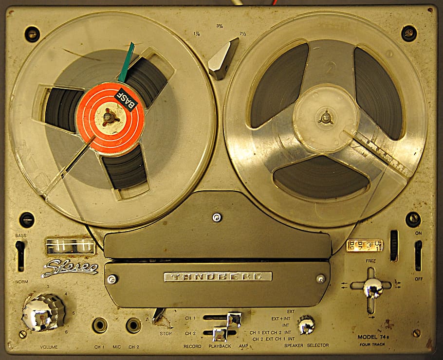 Retro Audio Machine, technology, music, sound, audio Equipment, HD wallpaper