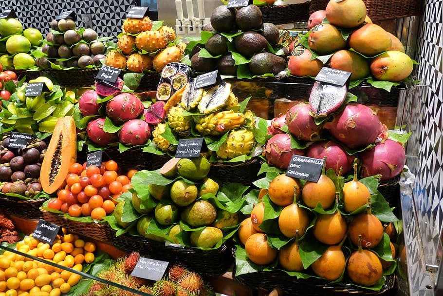 Market, Fruit, Rothmans, called rothmans, fresh fruit, exotic fruit, HD wallpaper