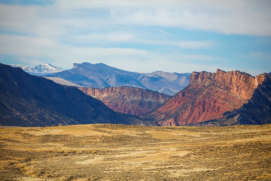 landscape photography canyon, valley during daytime, utah, red rock HD wallpaper