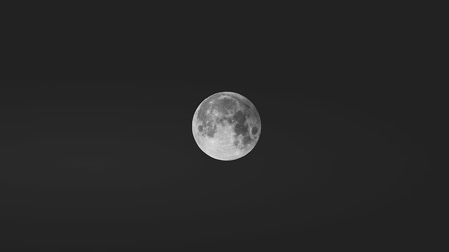 full moon, dark, night, photography, space, astronomy, moon surface HD wallpaper
