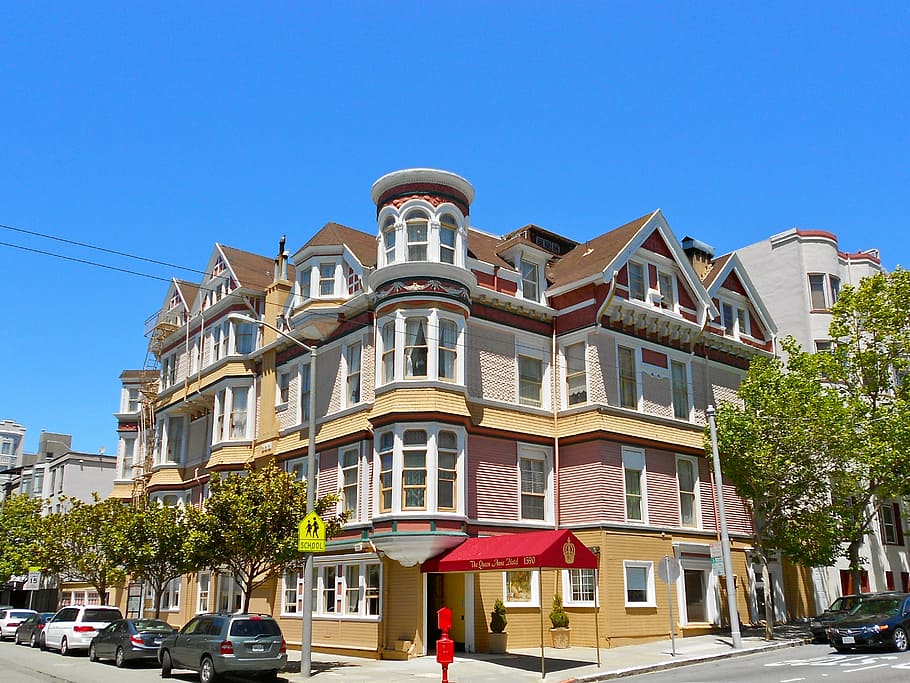 architecture, hotels, sutter, queen, anne, house, travel, building HD wallpaper