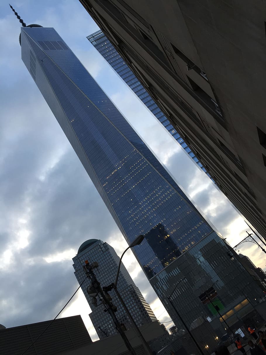 Memorial, World, Trade, Center, New York, manhattan, urban HD wallpaper