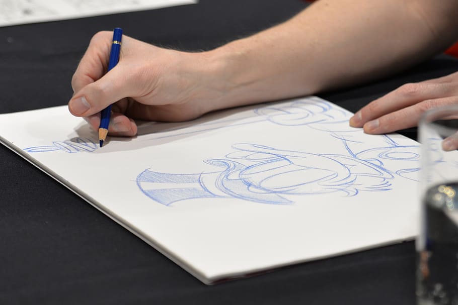 Drawing, Comic-Con, Comic Book, Artist, disney, donald duck HD wallpaper