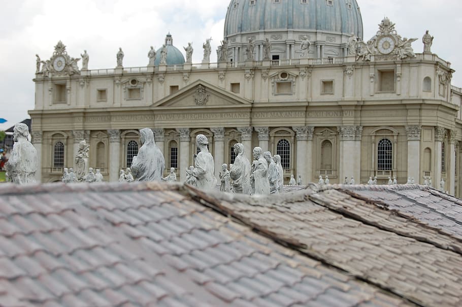 Vatican, Building, Miniature, Pope, the vatican, architecture HD wallpaper