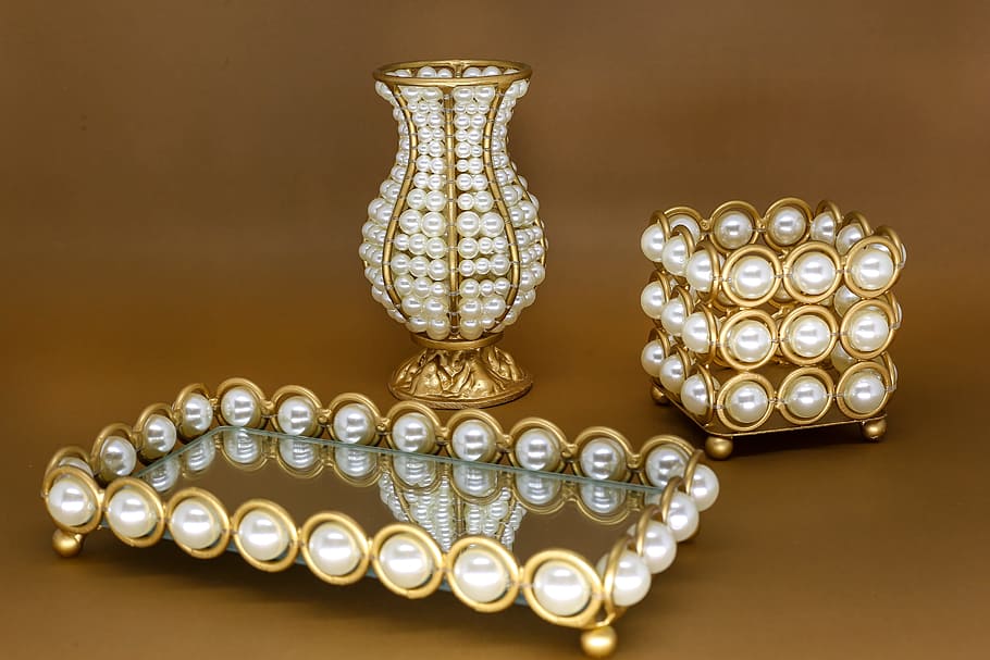 accessories, decor, decoration, jewelry, luxury, wealth, metal HD wallpaper