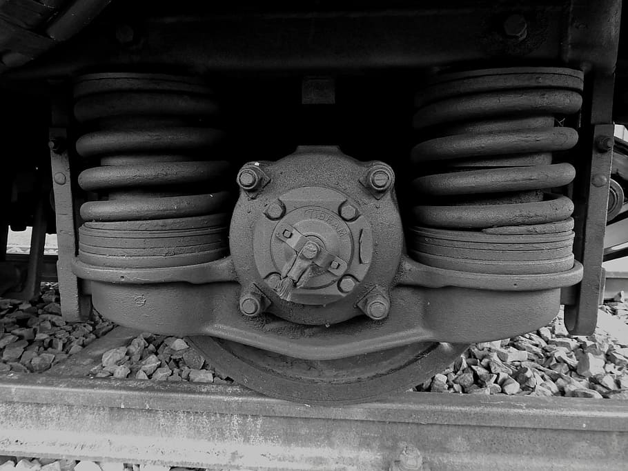 Gleise, Train, Railway, seemed, rail traffic, railroad track HD wallpaper