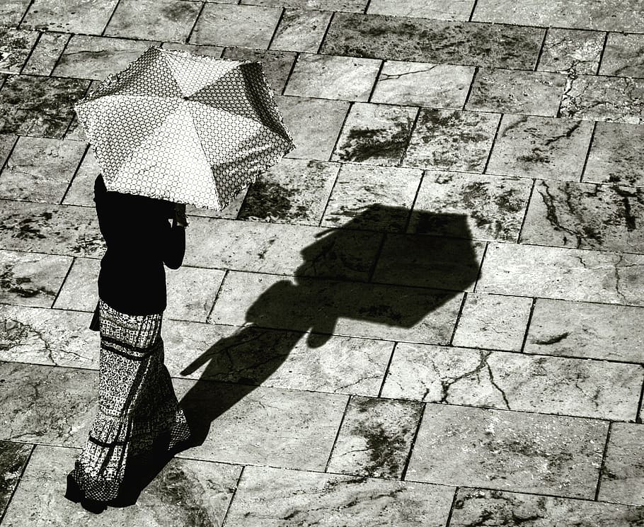 shadow, umbrella, solar, sun umbrella, fashion, clothes, sun visor HD wallpaper
