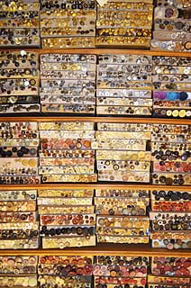 Buttons, Accessories, Knobs, Design, Set, fashion, sewing, equipment HD wallpaper