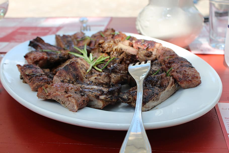 meat, ferri, barbecue, food and drink, freshness, ready-to-eat HD wallpaper