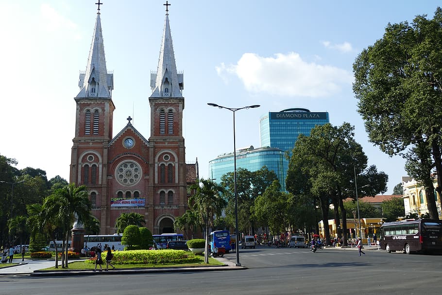 vietnam, saigon, historically, building, places of interest