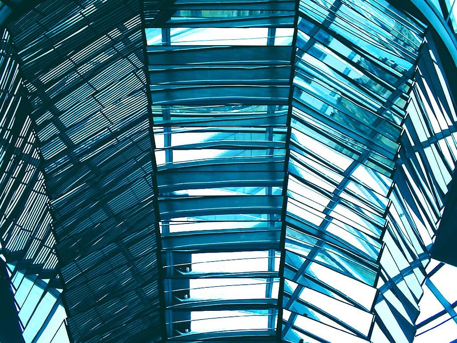 glass, reflection, window, transparent, modern, building, city HD wallpaper