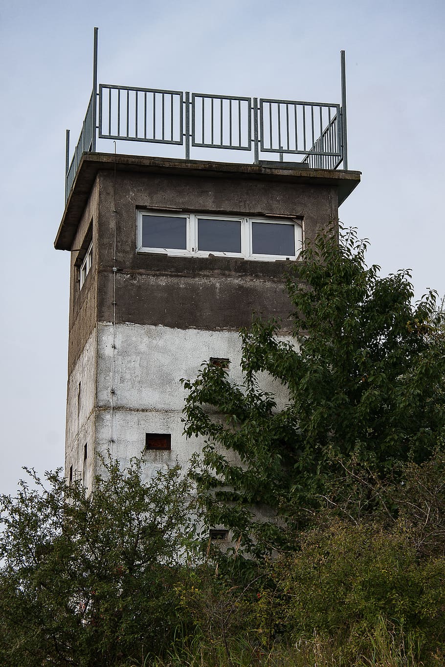 ddr, former border tower, watchtower, architecture, built structure HD wallpaper