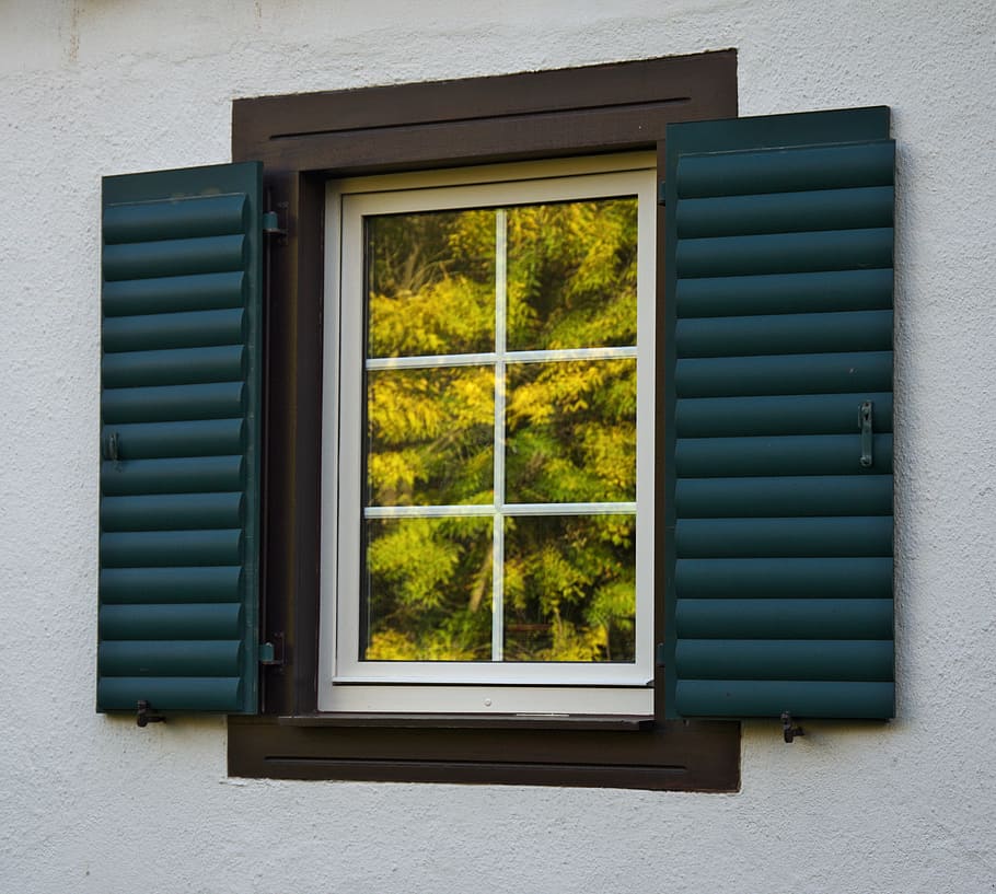 Window, Facade, Download, download window, old window, atmosphere HD wallpaper