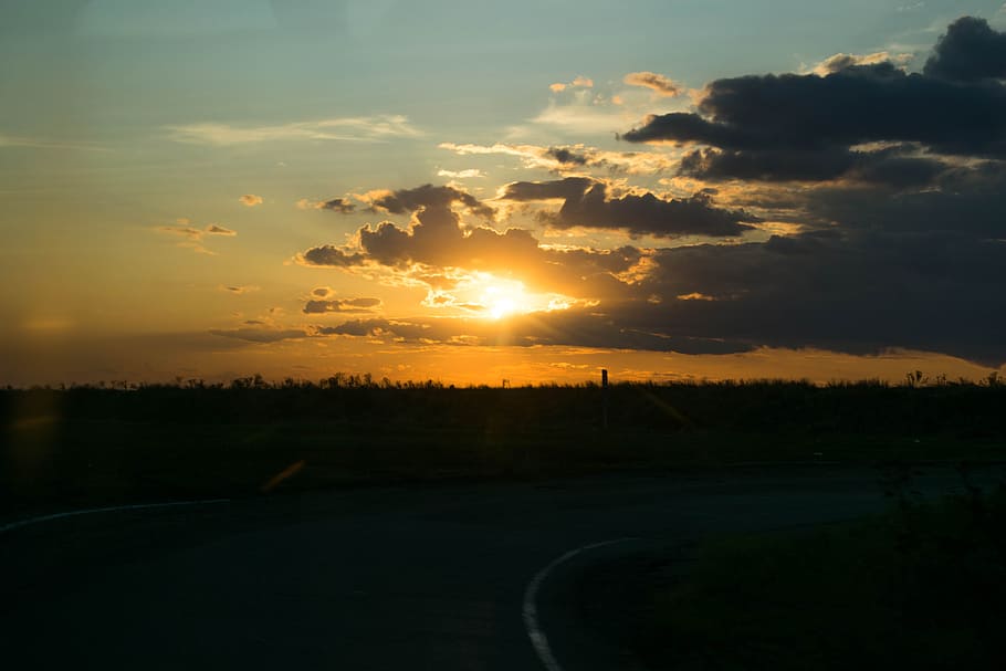 sky, evening, sunset, summer, beauty in nature, scenics - nature HD wallpaper