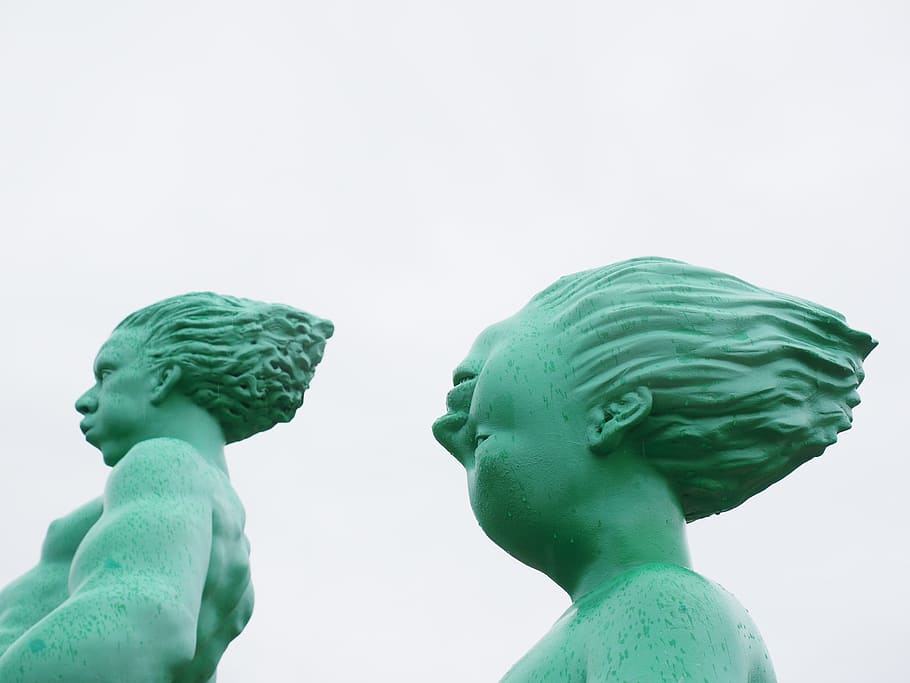 aliens, personal, artwork, green, sculpture, figure, westerland HD wallpaper