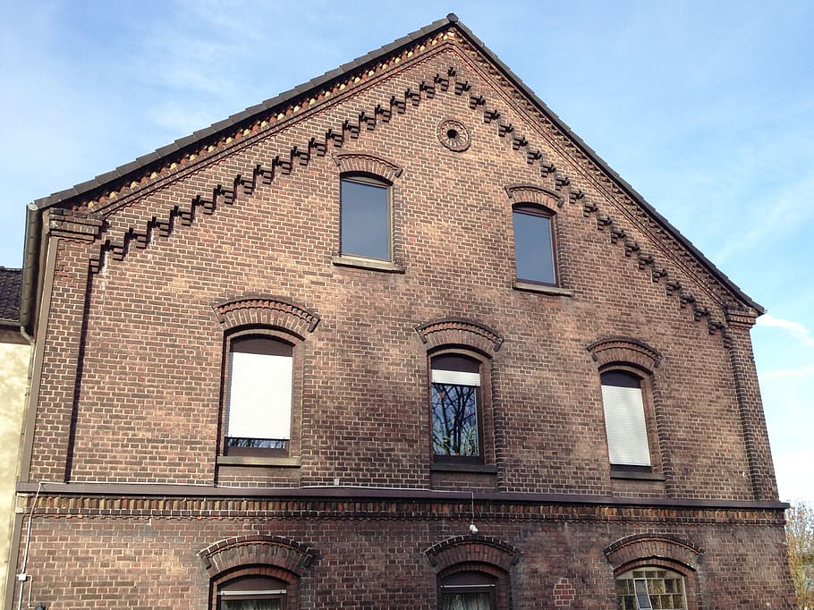 bricks, facade, building, architecture, home, historically HD wallpaper
