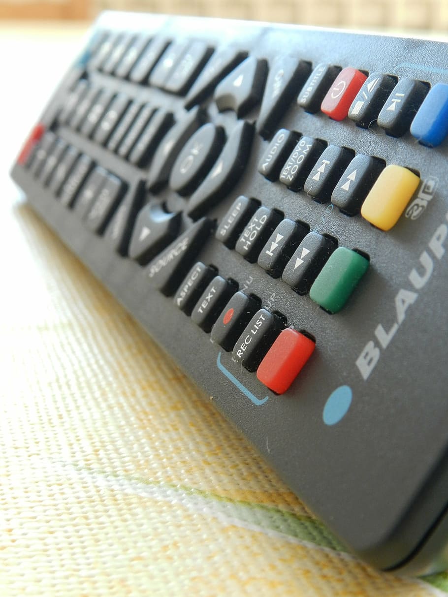macro, remote control, black, close-up, no people, still life HD wallpaper