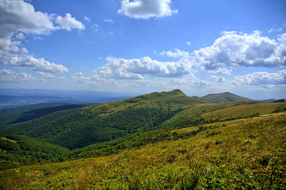 bieszczady, tarnica, beech berdo, mountains, the silence, poland HD wallpaper