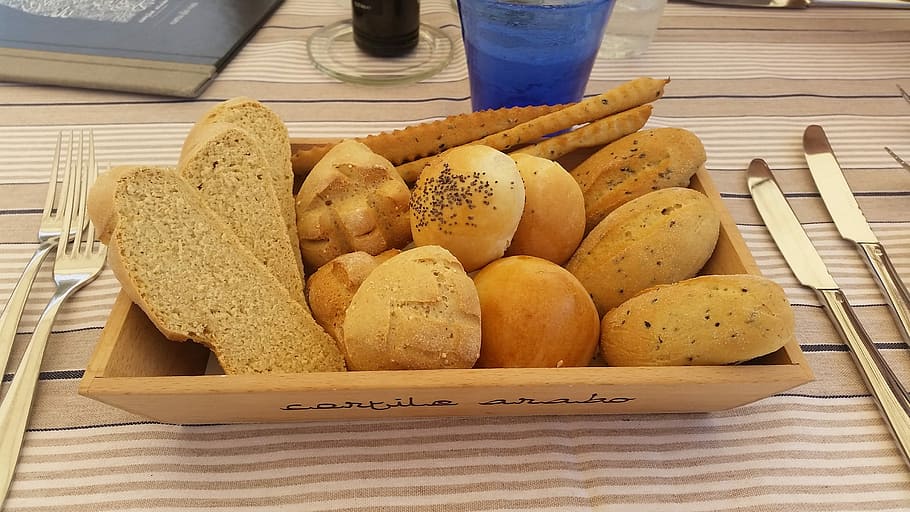 Bread, Pani, Sandwiches, food, food And Drink, basket, freshness HD wallpaper