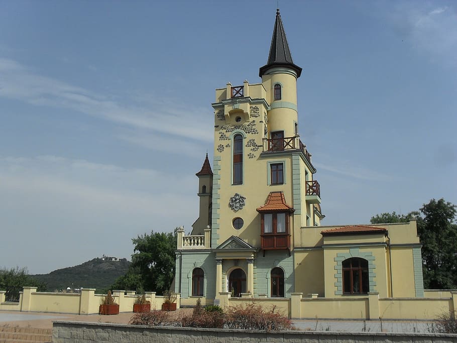 teplice, restaurace, building, roofs, tourism, town, travel HD wallpaper