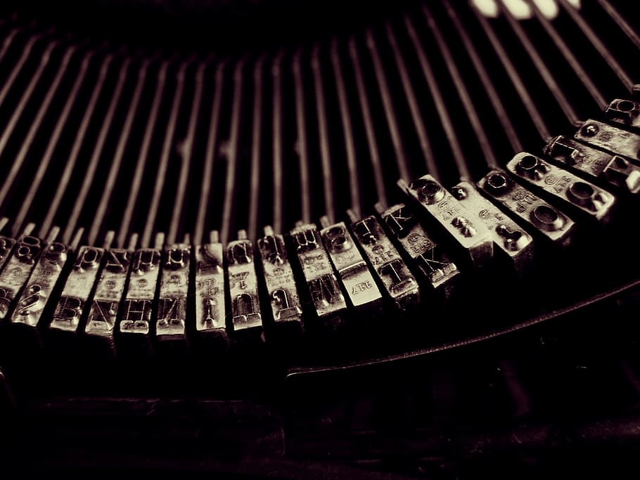 assorted-color chip piled, untitled, portrait, photo, typewriter HD wallpaper