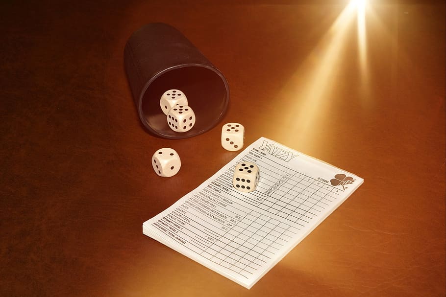 craps, cube, play, luck, community game, sunlight, table, indoors, HD wallpaper