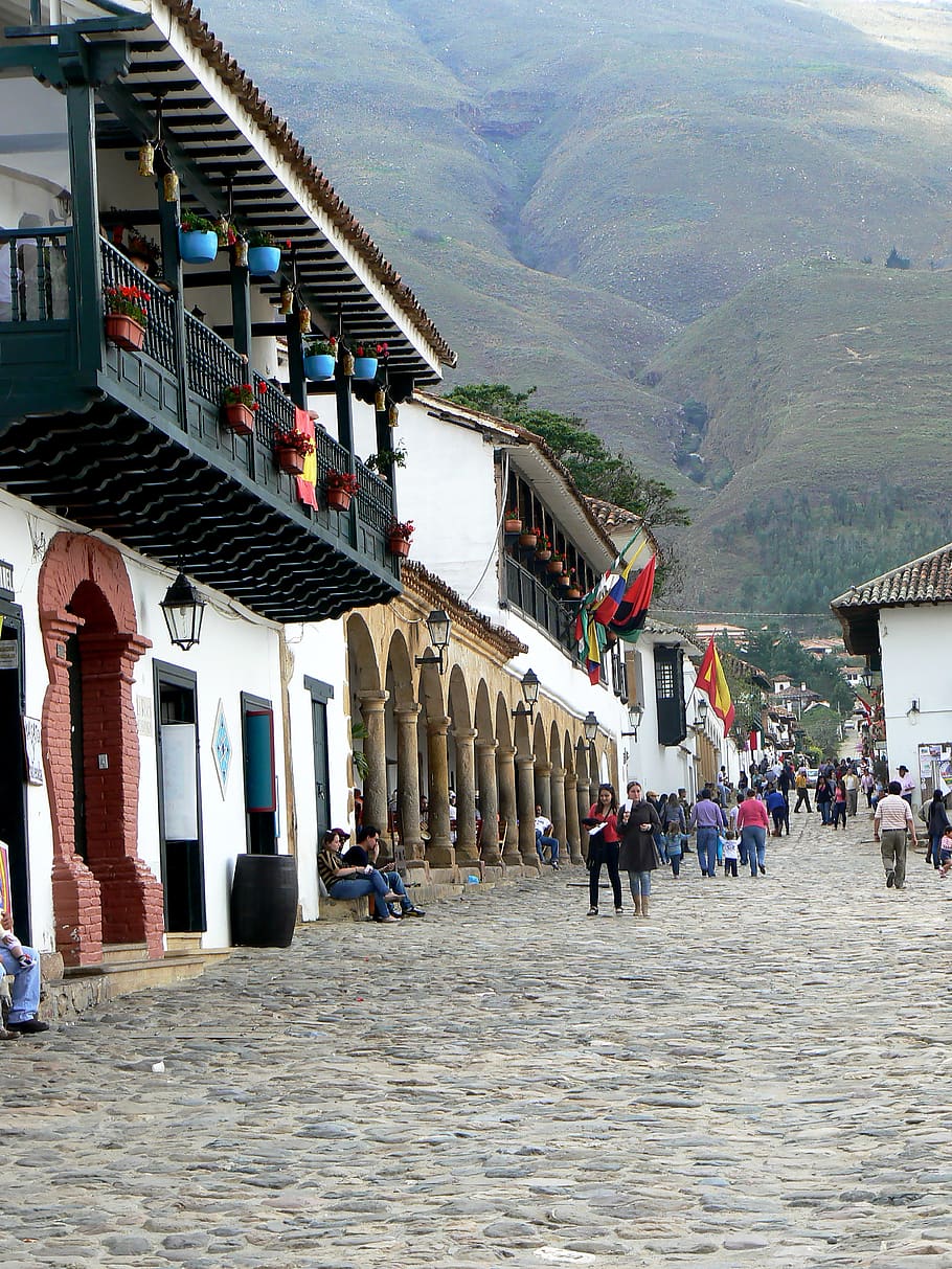 Hd Wallpaper Villa De Leyva Plaza Colonial Boyaca Colombia Architecture Wallpaper Flare