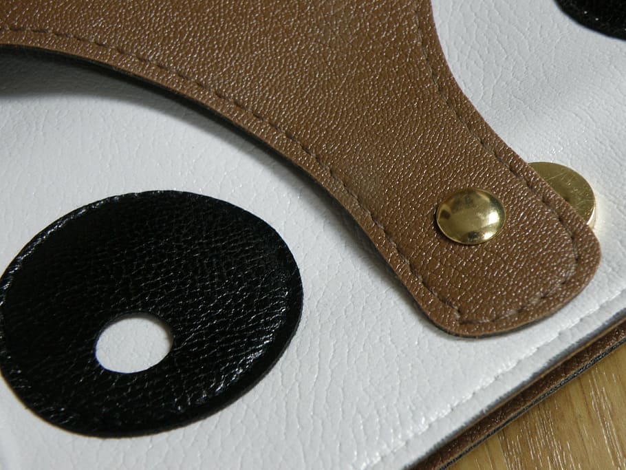 handbag, detail, pu leather, switching on, close-up, studio shot, HD wallpaper