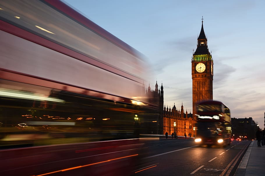 Big Ben, London, architecture, blur, blurred, blurry, building