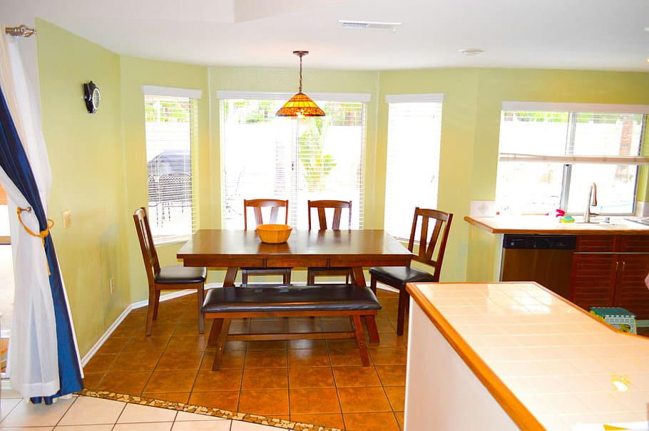 dining, dining room, table, home, residential, estate, real HD wallpaper