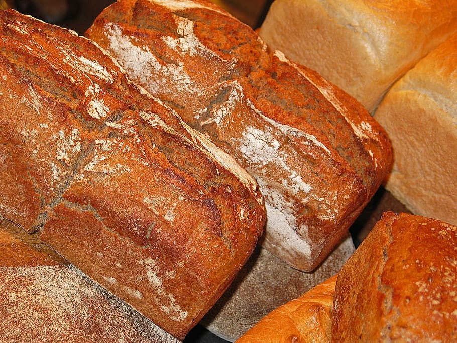 bread, baker, food, baked goods, eat, crispy, craft, bake bread HD wallpaper