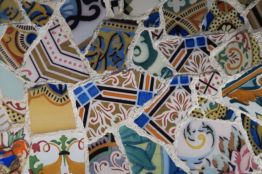 Tile, Color, Pattern, multi colored, full frame, retro styled HD wallpaper