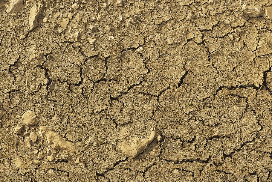dry, ground, cracks, drought, cracked, earth, dry soil, clay