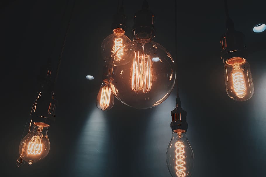 light, bulb, electricity, blur, dark, lighting equipment, light bulb HD wallpaper