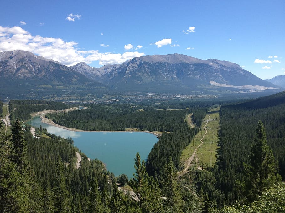 alberta, canada, hiking, landscape, mountain, beauty in nature HD wallpaper