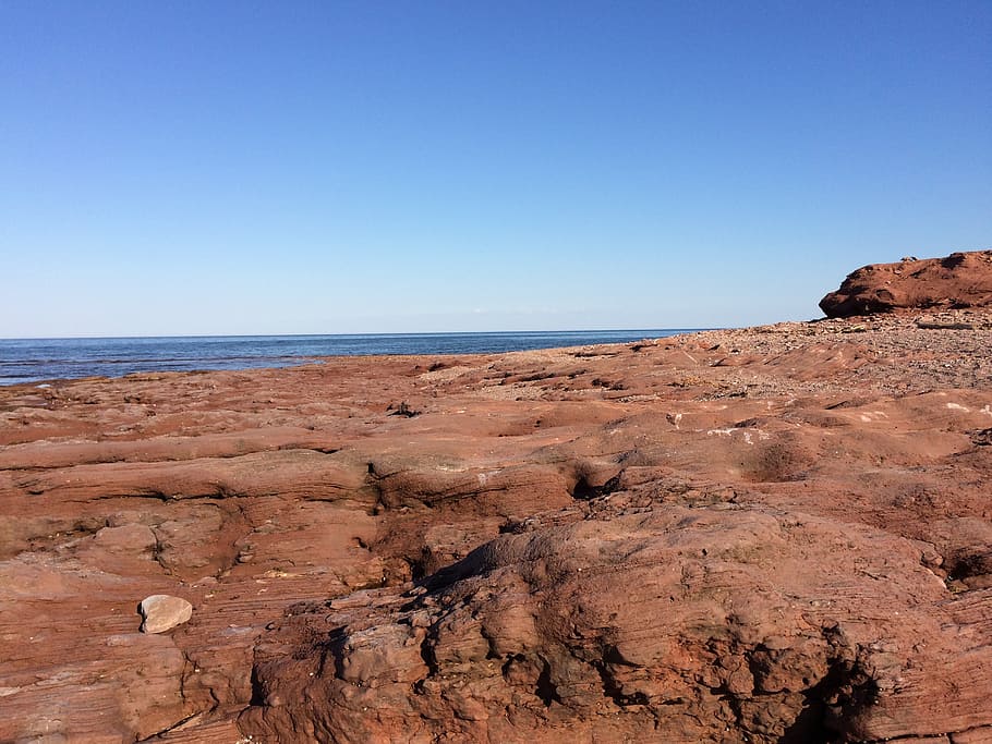 beach, summer, sea, water, ocean, pei, scenic, landscape, sky HD wallpaper
