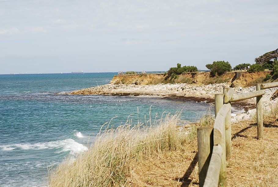Sea, Waves, Ocean, Beach, France, atlantic, oléron, nature HD wallpaper