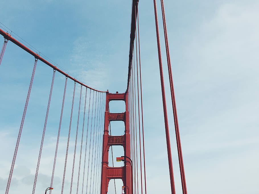 Golden Gate Bridge, San Francisco California, Golden Gate Bridge HD wallpaper