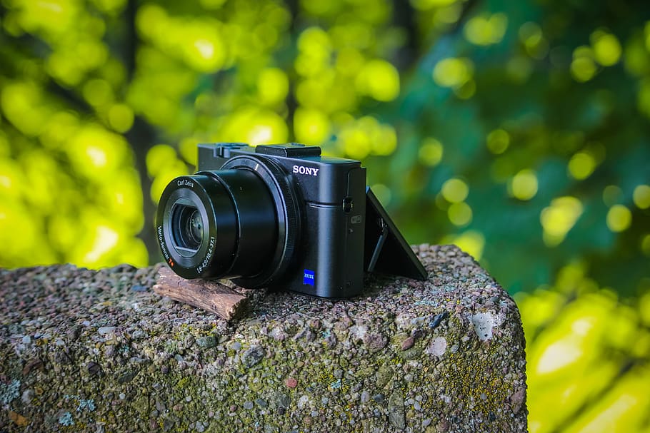 camera, sony, timelapse, macro, display, lens, focus on foreground HD wallpaper