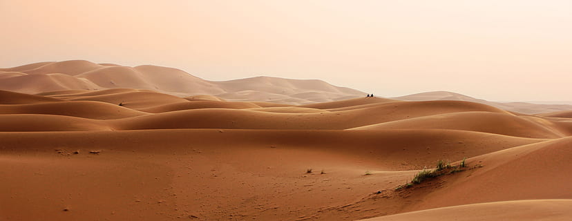 landscape, nature, sky, sand, daylight, desert, drought, dry HD wallpaper