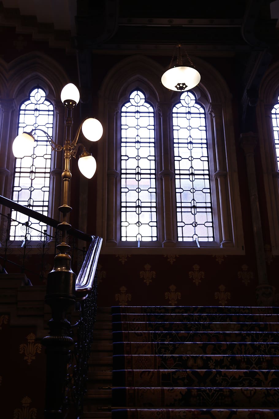 stair, window, house, building, illumination, famous, location HD wallpaper