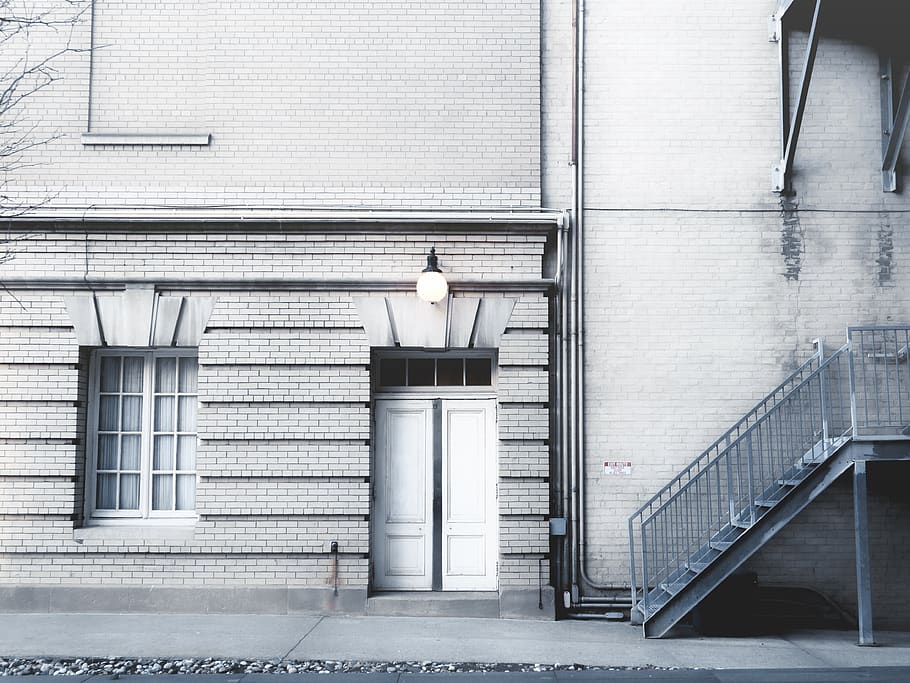 architecture, building, infrastructure, apartment, windows HD wallpaper