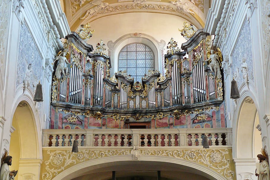 church organ, bamberg, organ whistle, instrument, church music, HD wallpaper