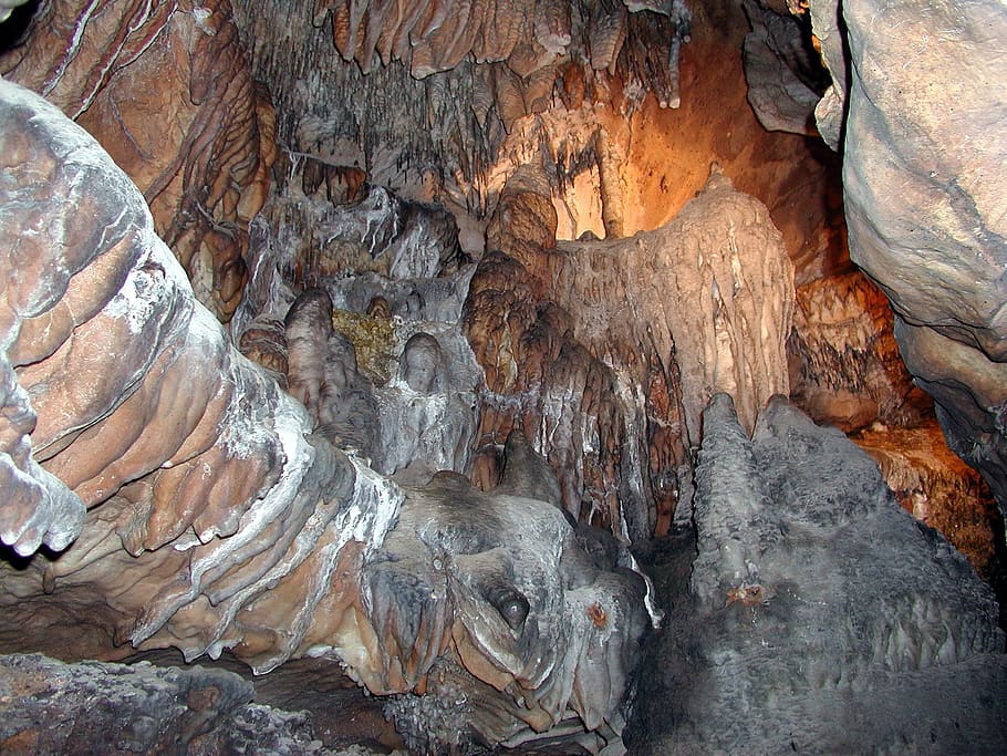Cave, Caverns, Geology, Underground, rock city, california, HD wallpaper
